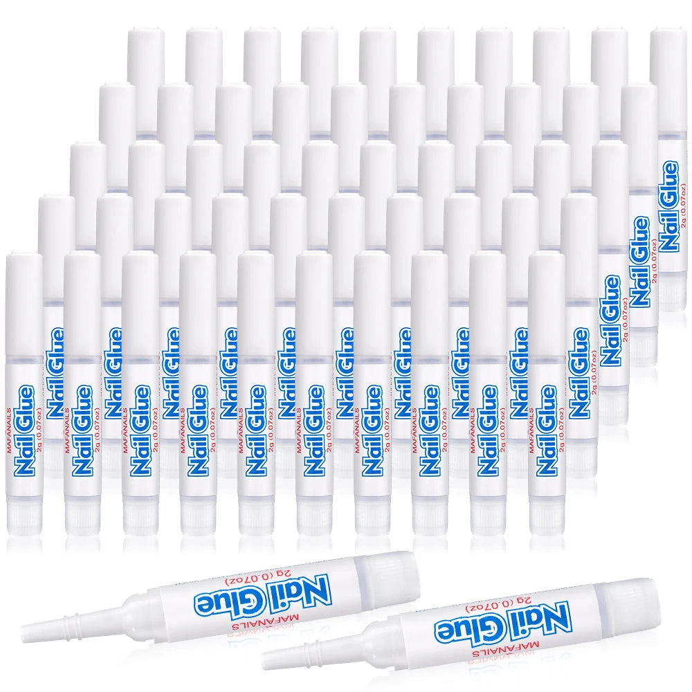Colle acrylique pour faux ongles, 2g, séchage rapide, pâte Gel collant, décorations de bijoux, colle pour ongles, outils de manucure, MT-10