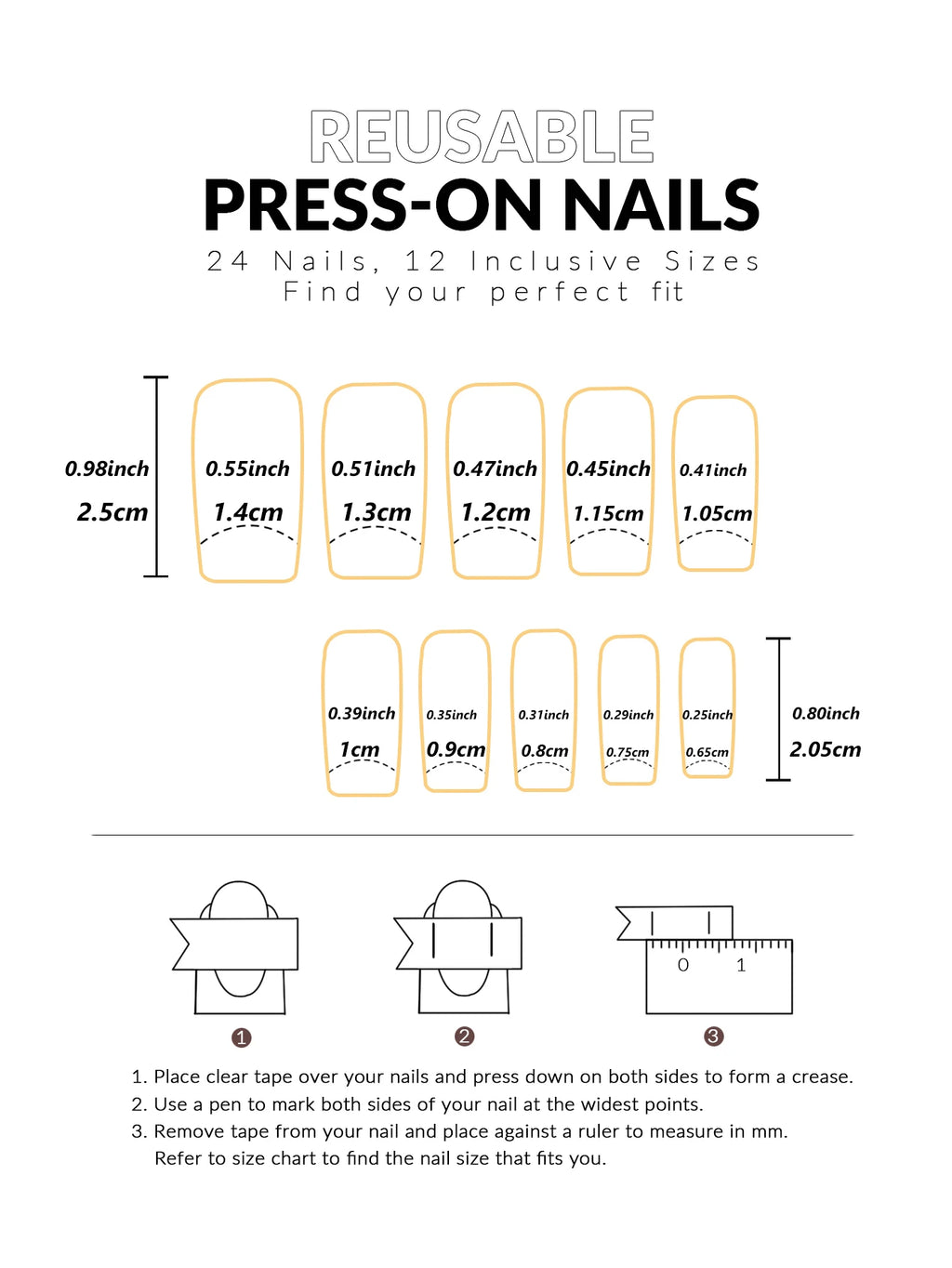 24 pièces/ensemble faux ongles carrés courts pour femmes mignon mariée coeur blanc français conseils faux ongles y2k presse sur faux ongles fournitures