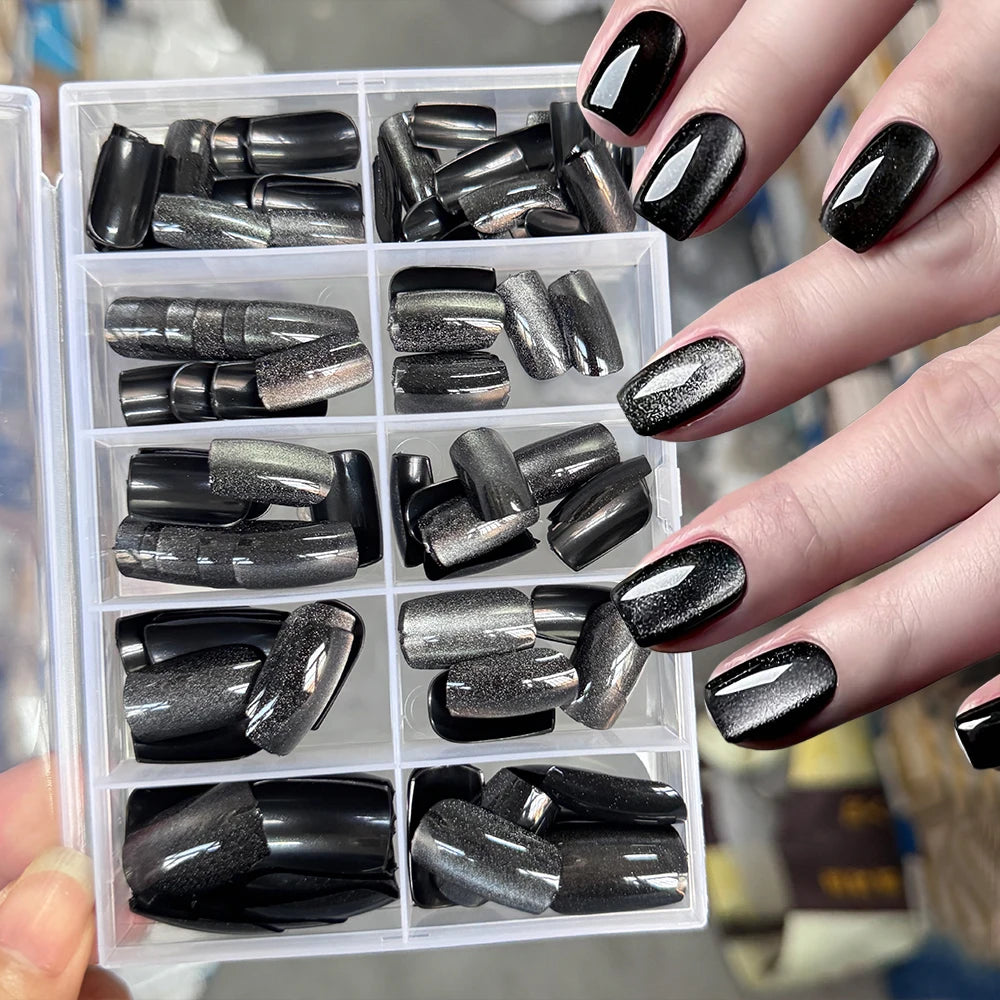 120 pièces court carré faux ongles d'orteil conseils rose français doux Gel presse sur ongles bord blanc faux ongles d'orteil couverture complète orteil pointe d'ongle