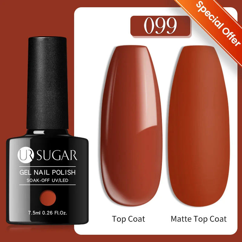 UR SUGAR à Ongles Gel Translucide, Semi-continu, UV, Soak Off, 15ml, Dernière Mode vernis semis permanents uv pailletté vernis uv transparent blanc laiteux nail semi permanentnail art top coat ongle gel uv
