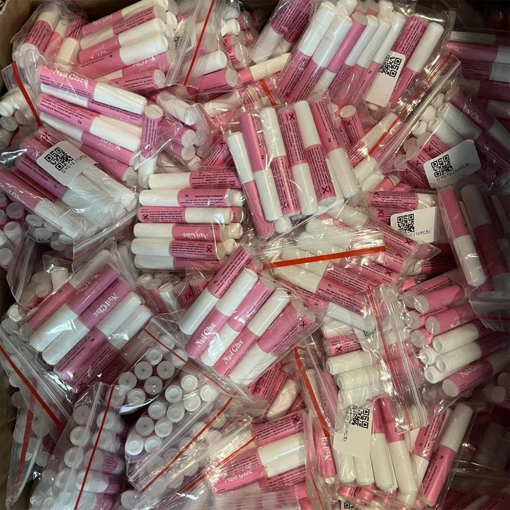 Colle acrylique pour faux ongles, 2g, séchage rapide, pâte Gel collant, décorations de bijoux, colle pour ongles, outils de manucure, MT-10