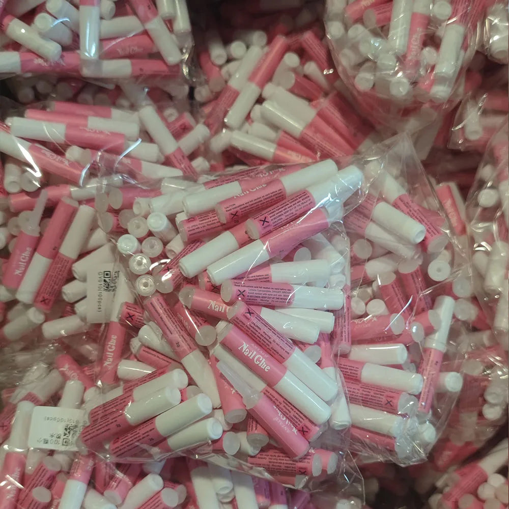 Colle acrylique pour faux ongles, 2g, séchage rapide, pâte Gel collant, décorations de bijoux, colle pour ongles, outils de manucure, MT-10