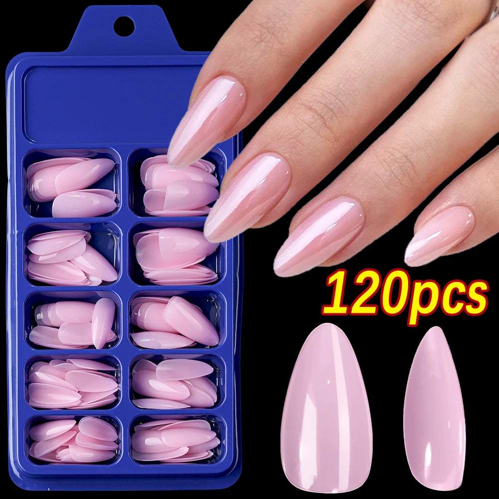 Faux ongles carrés courts rouges, 120 pièces, couverture complète brillante d'été, à pression sur le bout des ongles, en acrylique, cadeau de fête des mères pour femmes